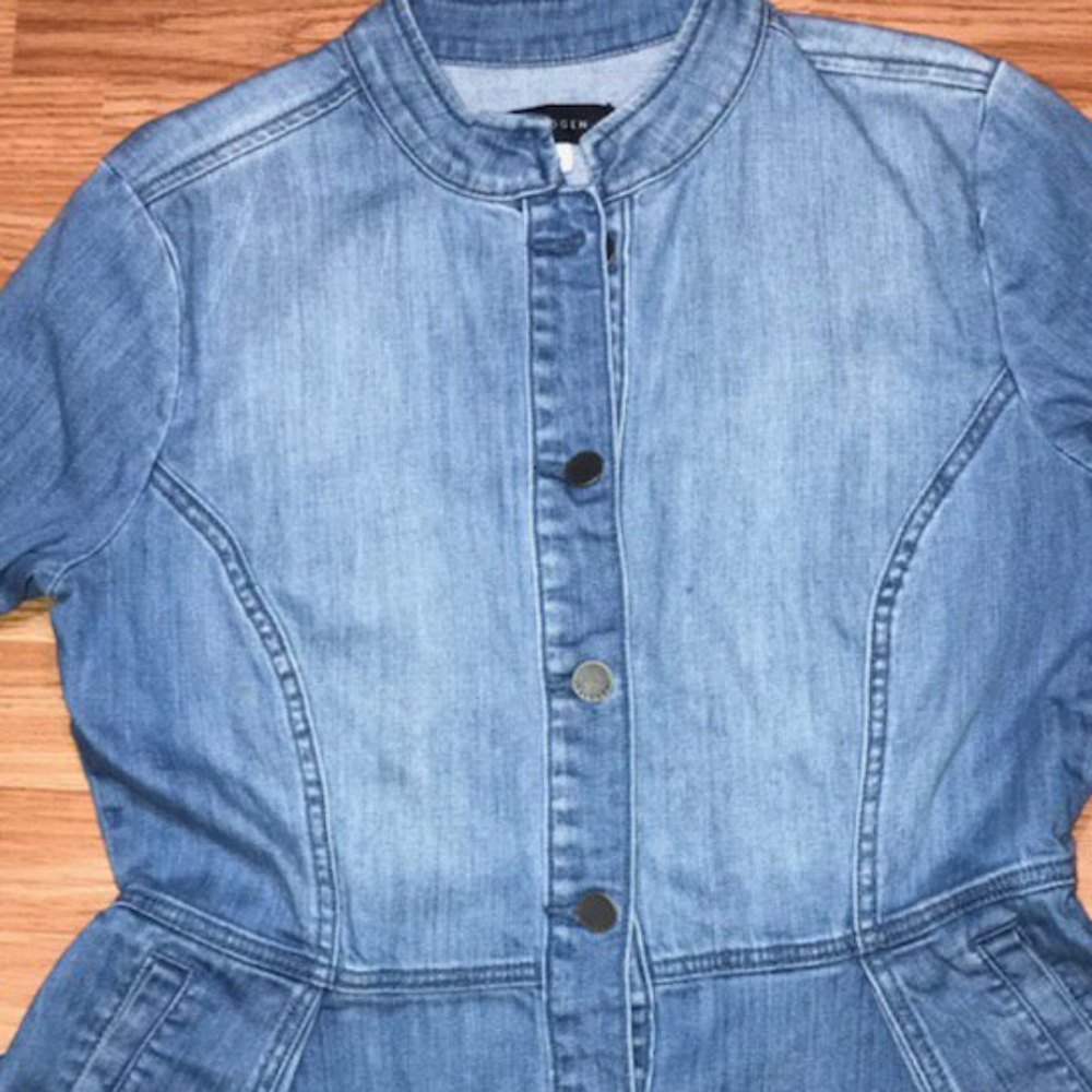 Halogen denim jacket - Picture 10 of 10